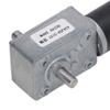 Gear Motor   24V Speed Reduction Self Locking Dual Shaft Reversible Worm Geared Motor