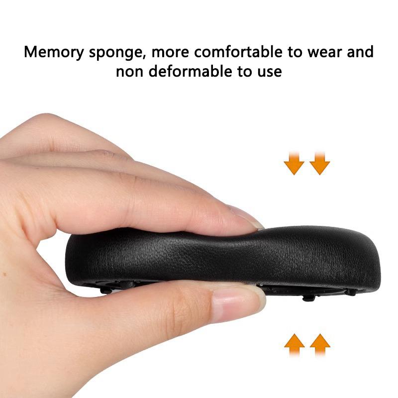 

1 пара амбушюр для Bowers & Wilkins Px8 Protein Leather+Memory Foam Ambulors Black