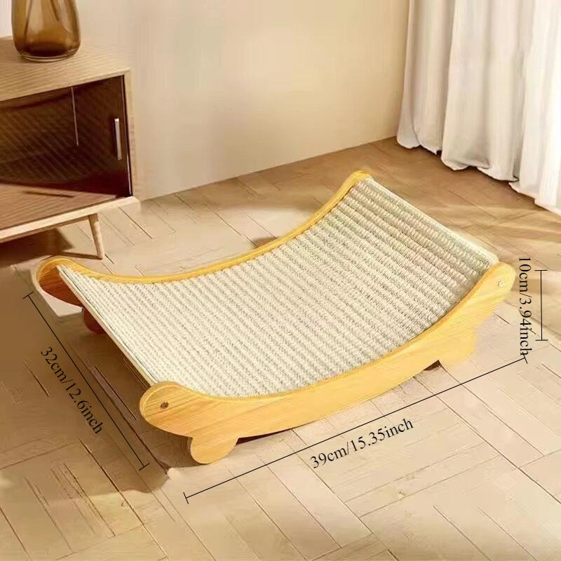 

Когтеточка для кошек U-образная Игрушки для кошек Когтеточка-лежанка Износостойкий Устойчивый к царапинам Столбик Износостойкий Когтеточка для кошек