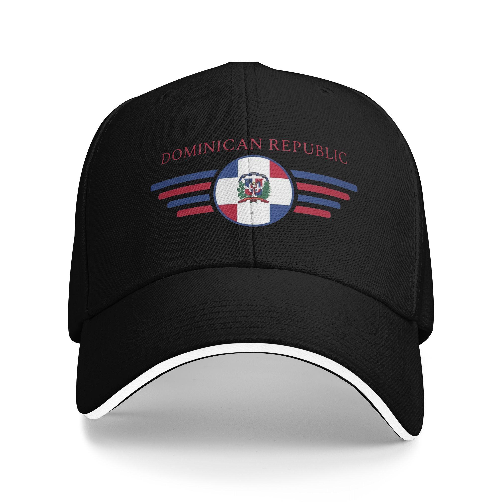 Colorbobble CAP DR Dominicaanse Republiek Merchandise Unisex Dames Baseballpet Truckerpet Klassieke Formele Hoofddeksel Verstelbare Pasvorm Zonneklep Adjustable