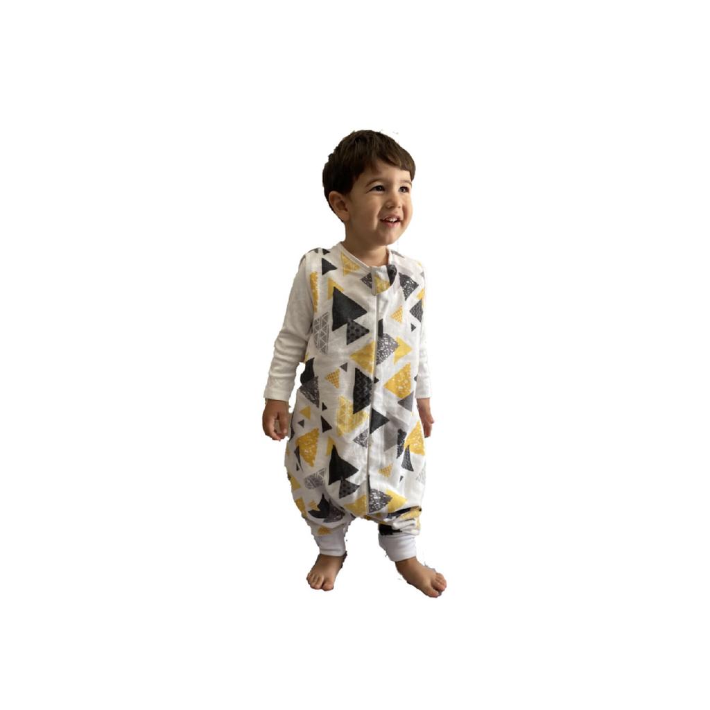 Kinder Baby Winter- und Saisonschlafsack, doppellagiges Flanell, 1 Tog