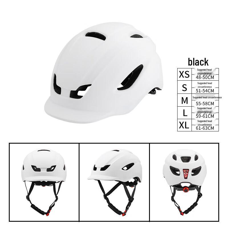 Mu Qingqing Adult Cycling and Commuter Helmet with LED Light