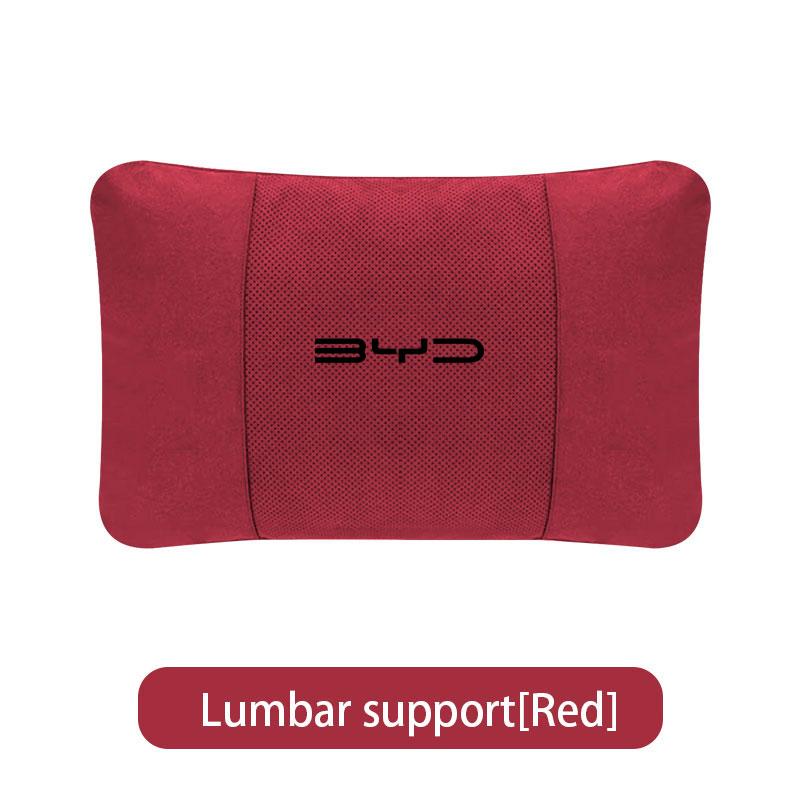 Almohada Cervical para Coche Reposacabezas de Asiento Almohada de Soporte Lumbar Protección de la Columna Vertebral Cojín de Descanso Para BYD Song Qin Han EV Tang DM 2018 PLUS Song