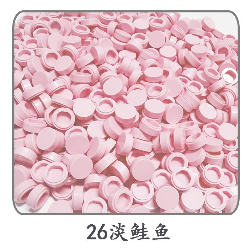 1000 stuks/partij Tegel 1x1 Rond 98138 Speciaal Blok Bouwsteen Kleine Deeltjes Stenen Onderdelen Compatibel met 98138 LOGO Speelgoed