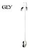 Dessert Stirring Spoon 304 Stainless Steel Coffee Spoon, Hanging Cat for Mugs Tall Cups, Long Eco-friendly Drink Stirrer Handle Tea Ideal Desserts
