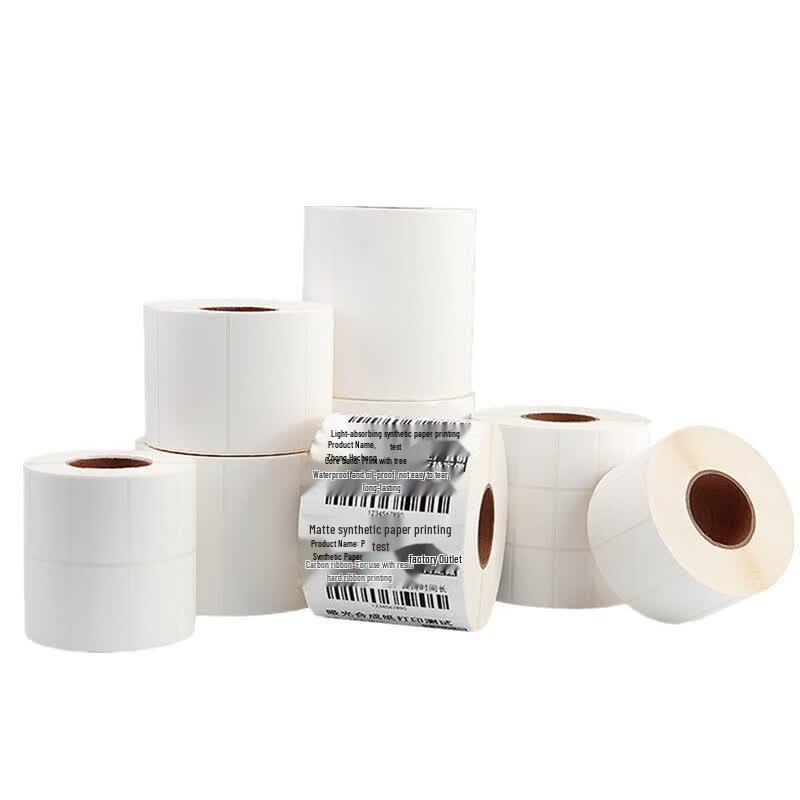 ChaoTuo Synthetic Self-Adhesive Barcode Labels for 3-inch Printers