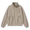Unisex Vintage American Harrington Jacket - Couple's Casual Workwear Coat (Style: JK9386)