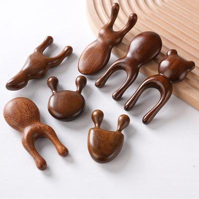 1Pc Sandalwood Face Massager Nose & Face Massager - Eye Relief Tool Snail Facial Meridian Massage