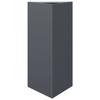 VidaXL Anthracite Triangular Planter 40x34.5x70 Cm Steel 851161