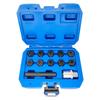12PCS Wheel Locking Nut Key Kit, Compatible With Mercedes Benz, Wheel Lock Nut Socket Adapter Set, Anti-Theft Lug Nut Removal Tool, Black Carbon