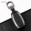 Abs Carbon Fiber Style Car Key Case Cover Hyundai Elantra Grandeur Accent Solaris Sonata Palisade Kona Creta I20 I30 Ix35 Ix25