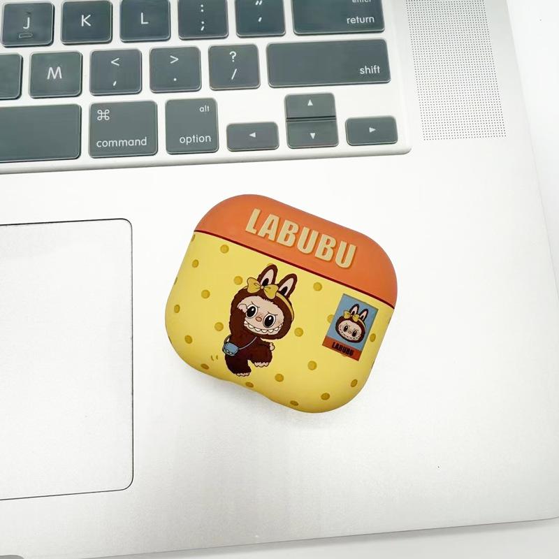 Applicable AirPods4 Protective Case Pro2 Apple 3rd Generation 4th Generation Earphone Case All-inclusive Wireless Bluetooth Earphone Case