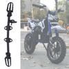 Metal CRF50 Footpeg Mount Assembly with Footpegs at Both Ends and Multiple Mounting Points for Motorcycle Footpeg Area Replacement and Maintenance