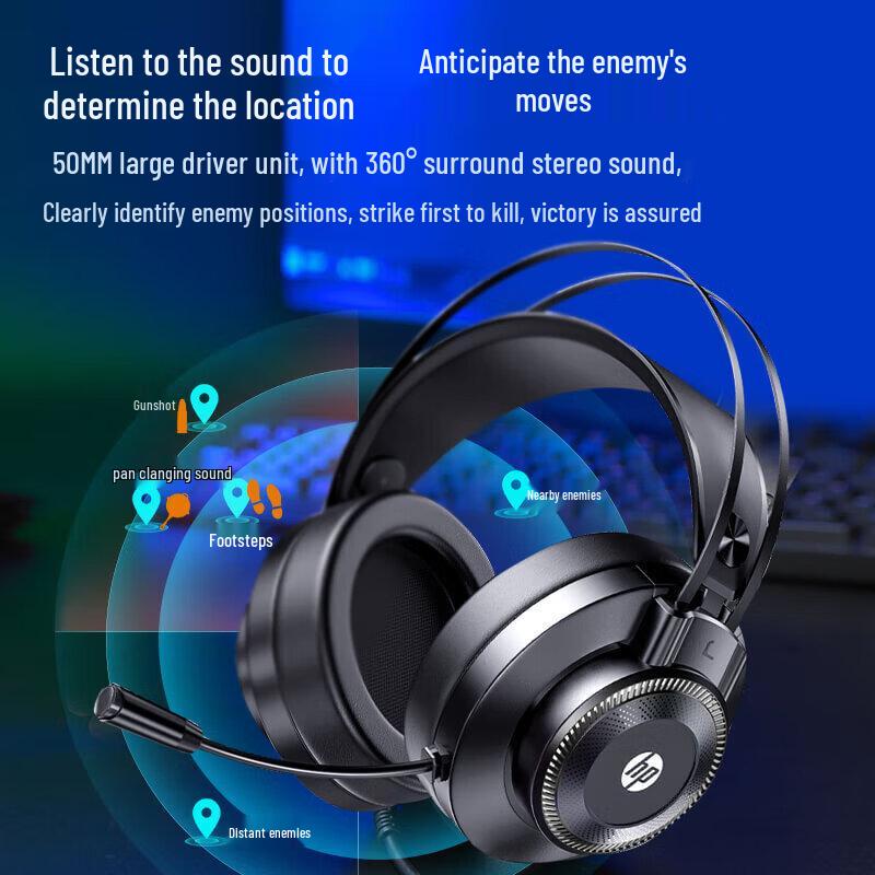 HP GH10 Wired Gaming Headset