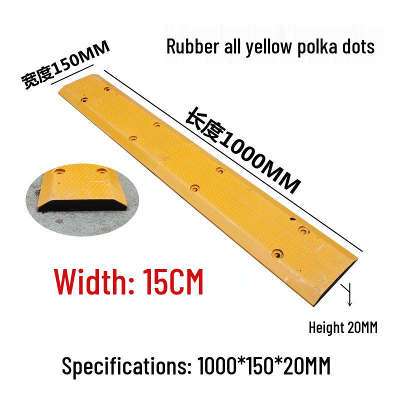 Electric Car Rubber Speed Reducer Hump
