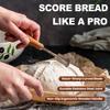 Bread Lame Tool Stainless Steel Sourdough Slashing Tool Dough Scoring Knife with 5 Razor Blades Bread Cutting Supplies
