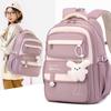 Middle School Backpack for Girls Large Capacity Bookbag Lightweight Fashion Student Backpack Simple Modern School Bags for Teens
