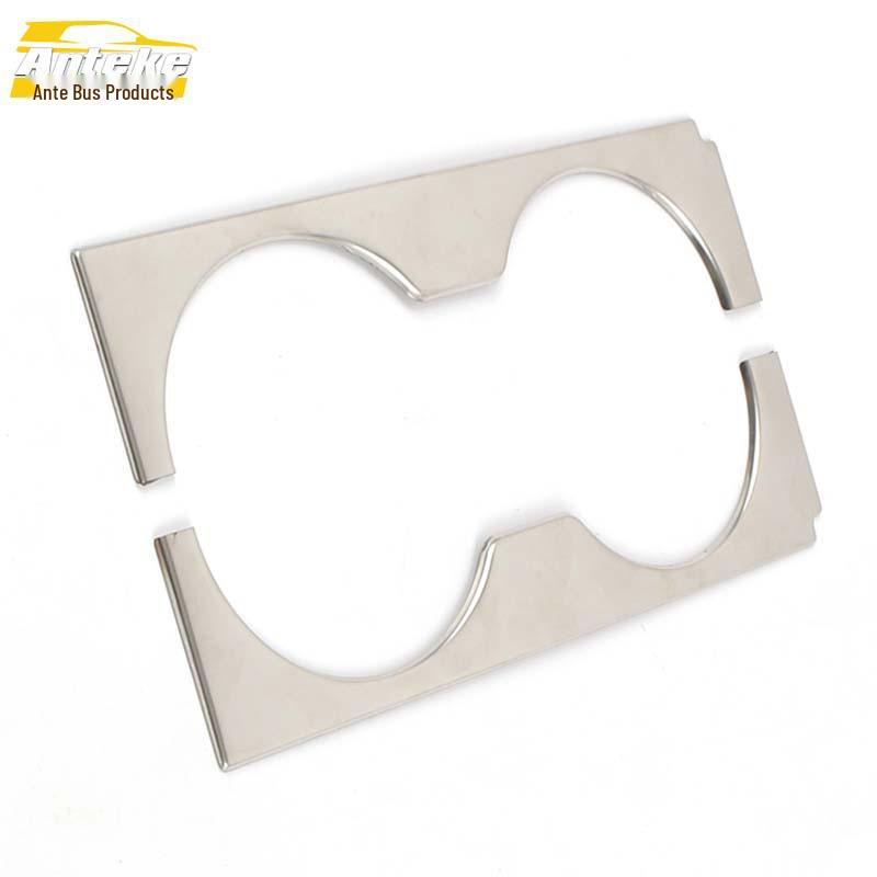 

Jade Stainless Steel Cup Panel and Armrest Box Decor Stickers for Car Accessories