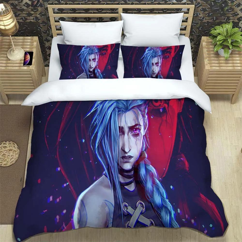 

Cartoon anime bedding customizable Three piece set of student bedding Comfortable and soft comforter bedding sets EU Single 135x200cm