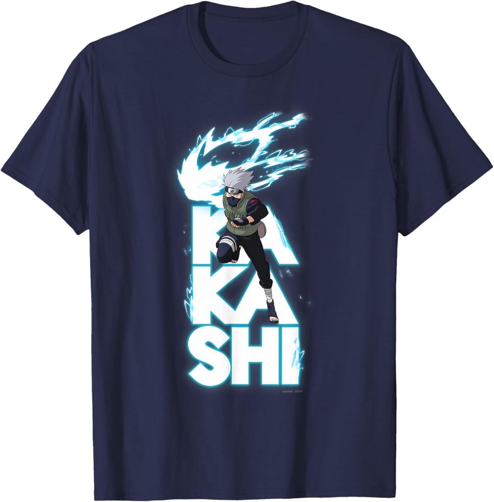 Naruto Shippuden Kakashi Gestapelter Typ T-Shirt S-6xl