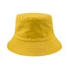 Pure cotton high quality double-sided fisherman hat Korean version face slim basin hat sun protection bucket hat embroidery