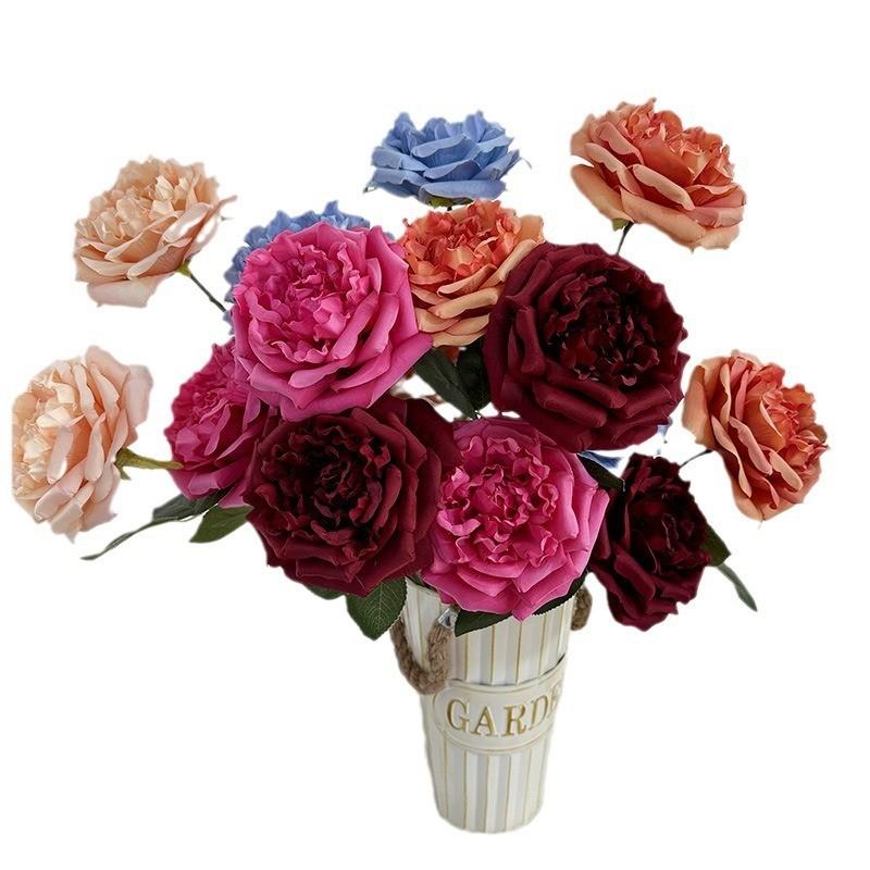 Artificial Wedding Floral Arrangement With Silk Fabric For Event Decor And Photography Props