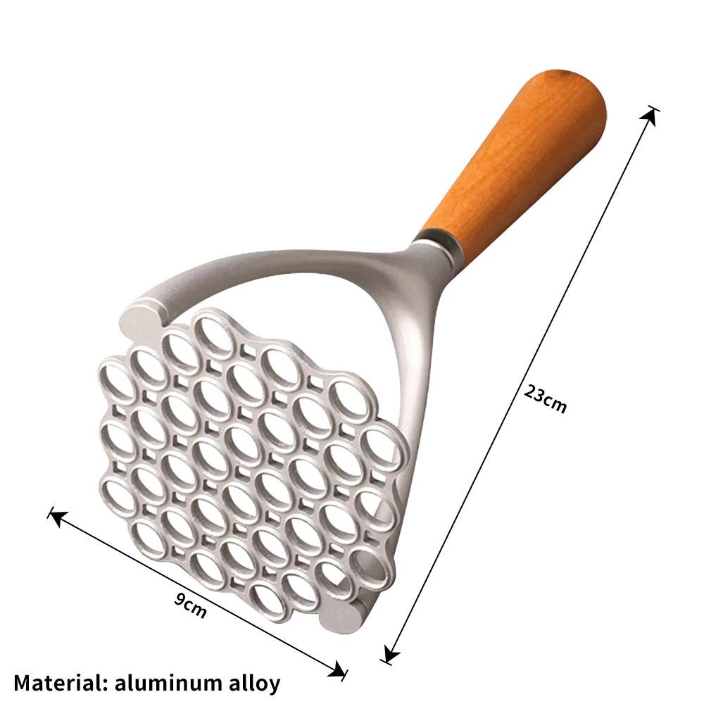 

Дробилка для картофеля Прессованная картофелемялка из нержавеющей стали Соковыжималка для пюре Толкатель для картофеля Мягкое пюре из фруктов Кухонные инструменты