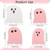 4 Piece Wooden Ghostly Figurines For Halloween Indoor Outdoor Festive Decorations Family Friendly Ghostly Room Decors