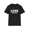 Love Drumz, Drums Shirt, Drummer, Music Shirt, Hard Rock, Heavy Metal Music