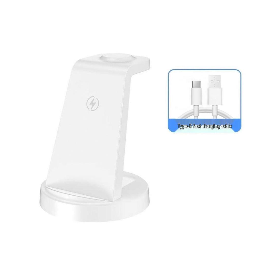 3-in-1 Wireless Charging Station for Apple, Huawei, Xiaomi Devices, Watches, and Earphones