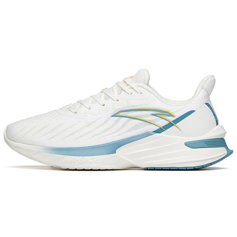 

Anta DuCi1 Cushioned Slip Resistant Abrasion Resistant Breathable Low Top A shock Casual Running Shoes Men s White Sneakers 912355520-5 45