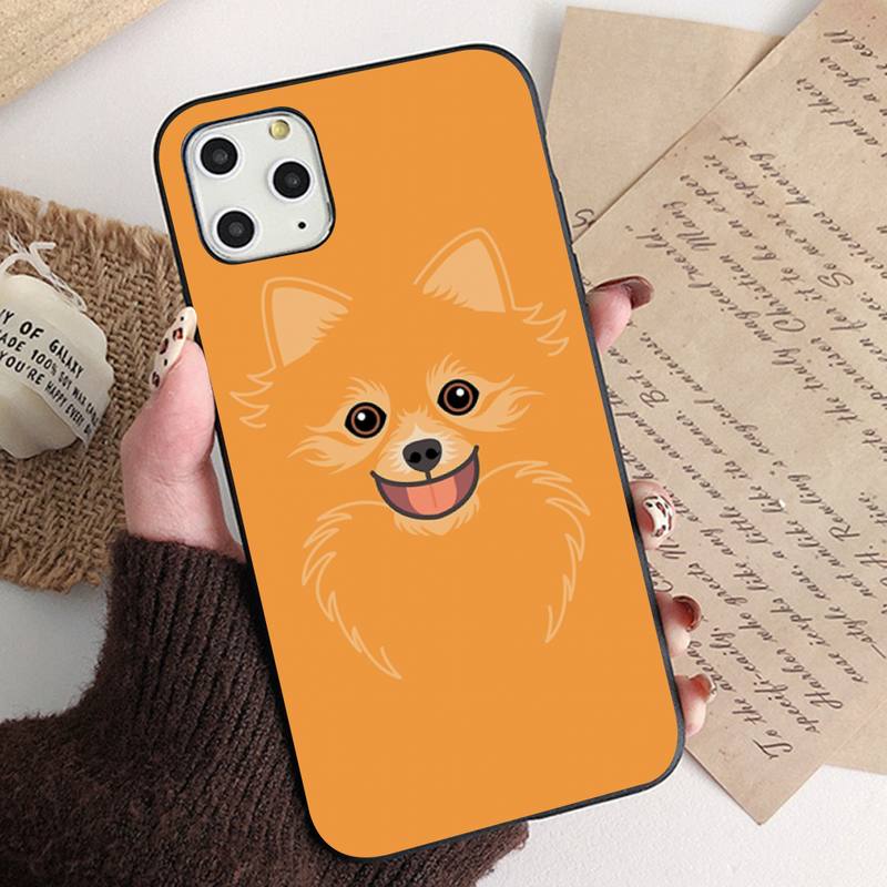 MaiYaCa Pomeranian Dogs Dog Phone Case for iPhone 11 12 13 Mini Pro XS MAX 8 7 6 6S Plus X 5S SE 2020 XR Case