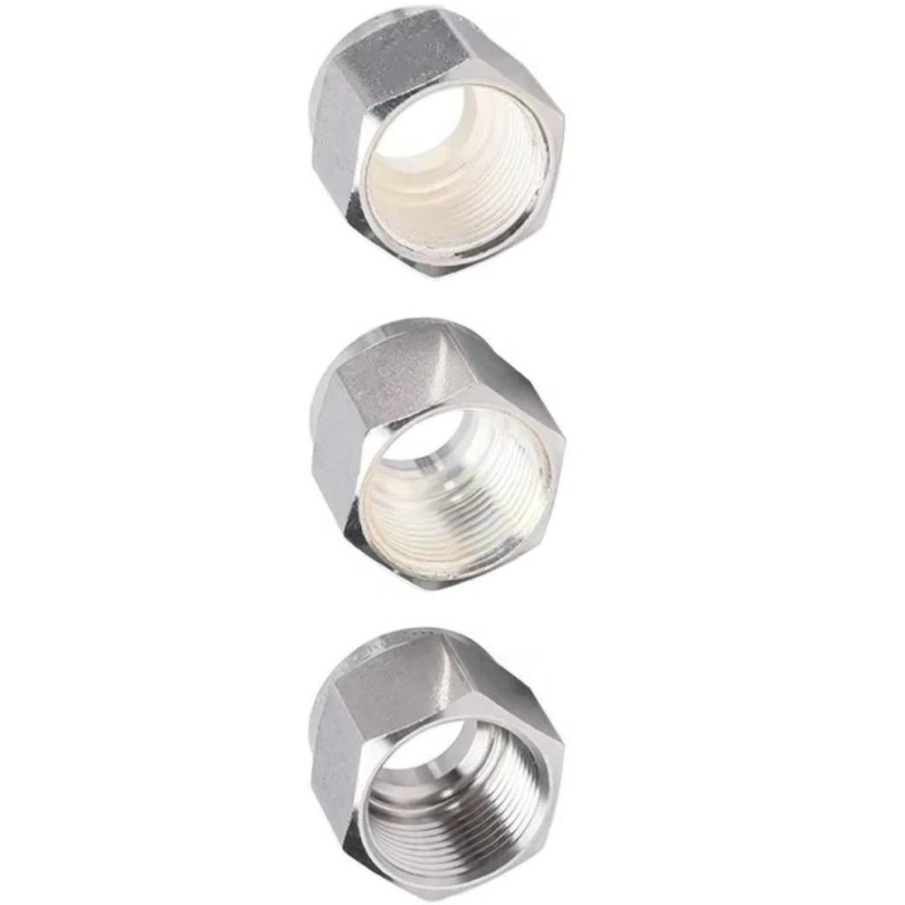 All Sizes 2-25mm 1/16-1" OD Compression Tube Union Replace UNF Thread Lok Nut 316L Stainless Steel Pipe Fitting Fitting