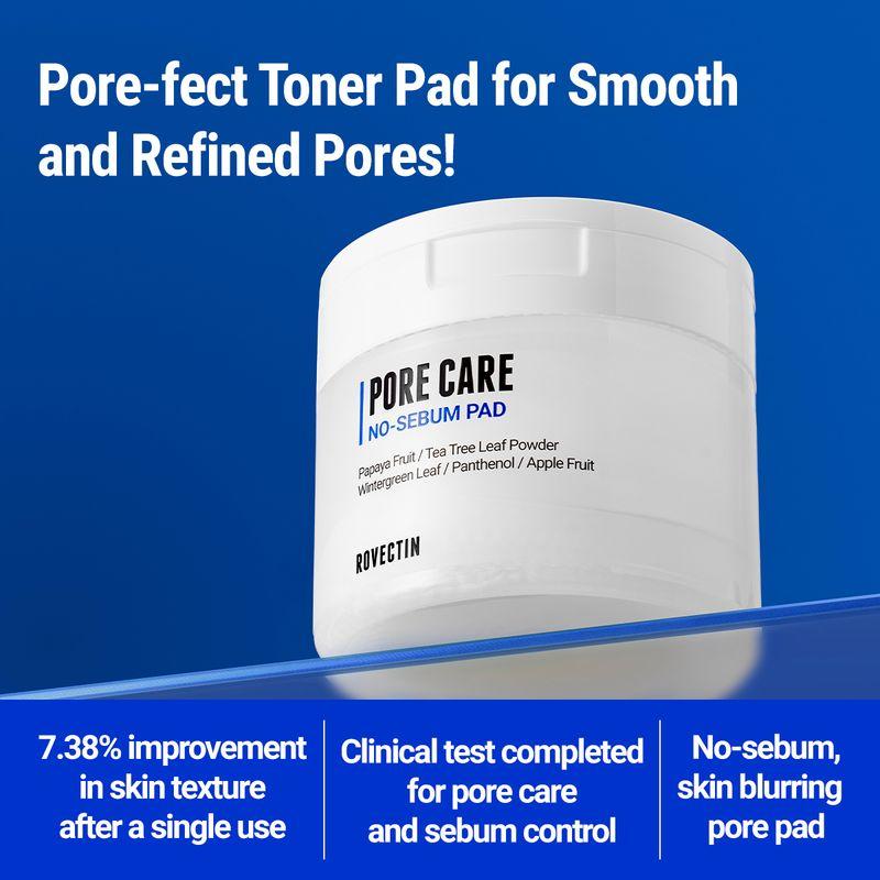 ROVECTIN Pore Care No-Sebum Pad (60ea)