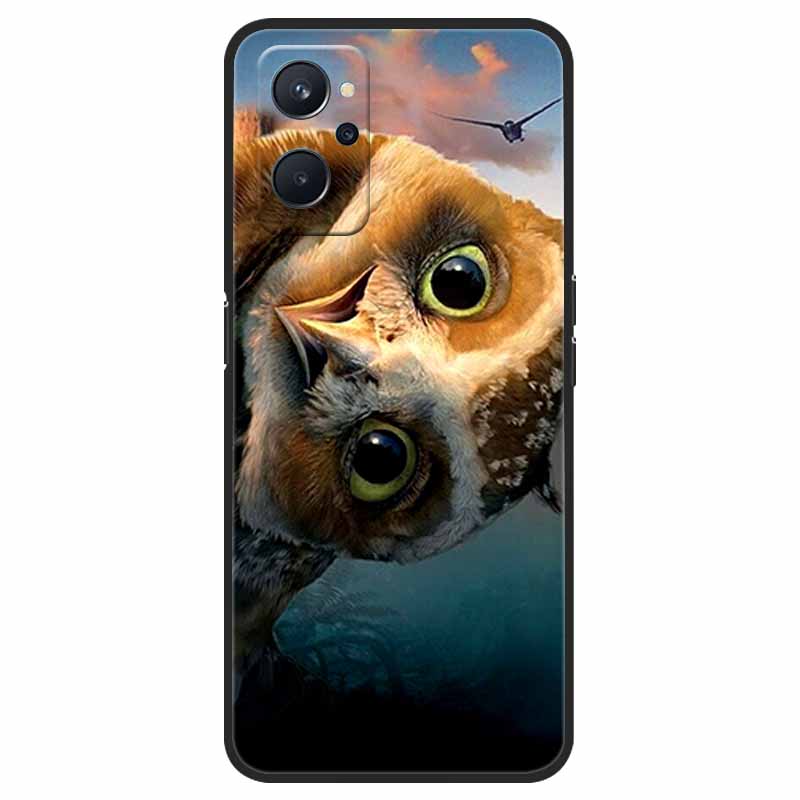 För Coque realme 9i Fodral Stötsäker Mjuk silikon TPU Baksida För oppo realme 9i 9 i i9 Realme9i Telefonfodral 9i Söt tecknad film