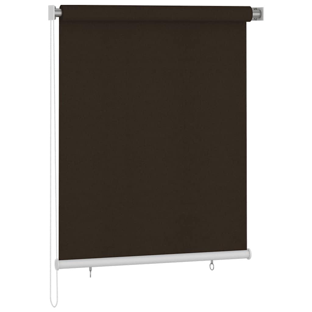 Roleta zewnętrzna 120 x 140 cm Brązowa