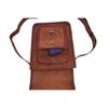 Goat Leather Messenger Bag iPad Tab Satchel Håndveske Crossbody Sling Bags