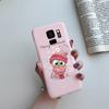 Fashion Daisy Flower Cute Silicone Cartoon Phone Case for Samsung Galaxy S9 S9 Plus Samsung S 9 Samsungs9 Plus S9plus Case Cover