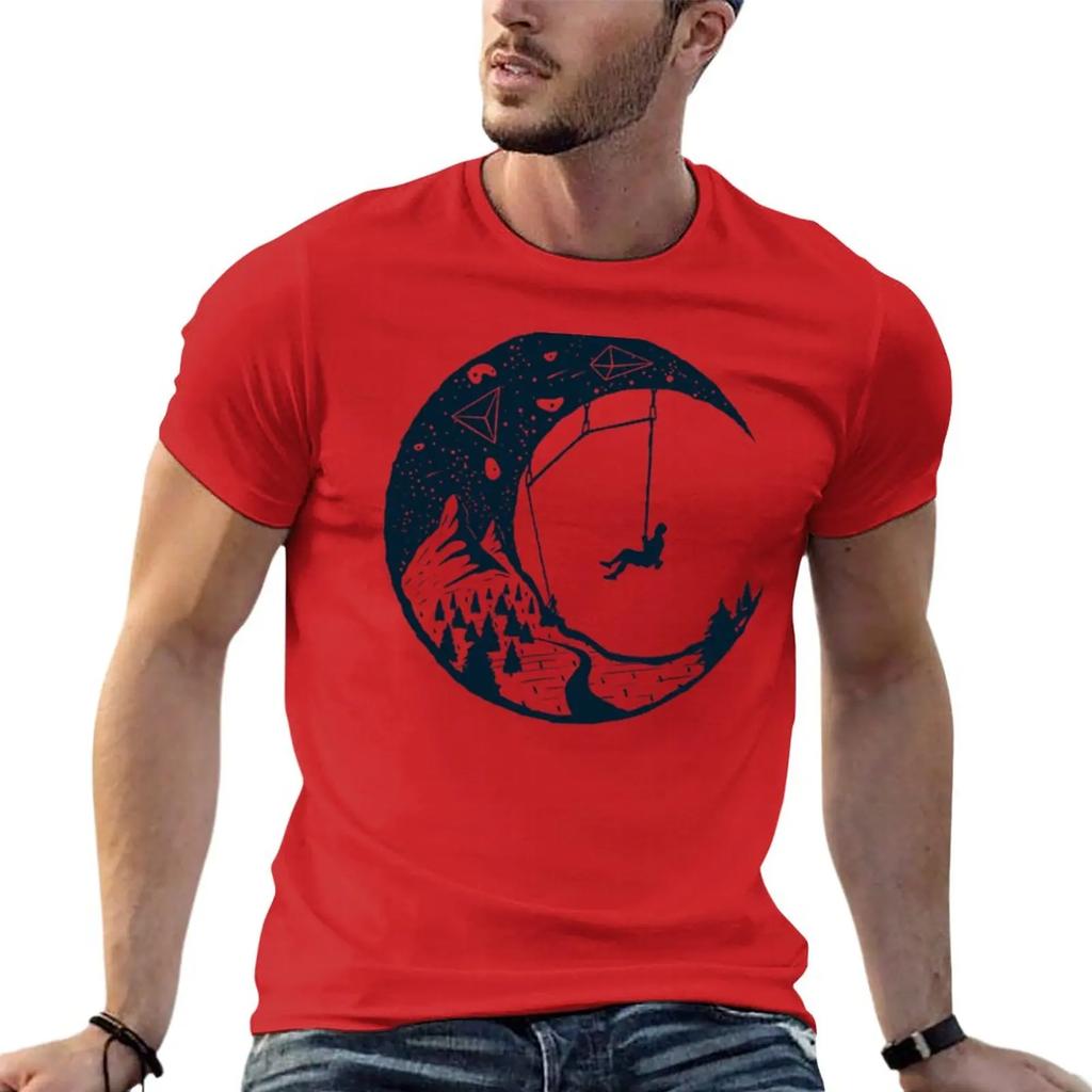Neues Ciel du grimpeur Escalade T-Shirt Vintage T-Shirt Grafik T-Shirt Übergröße Oberteile Sweatshirts Herren T-Shirt