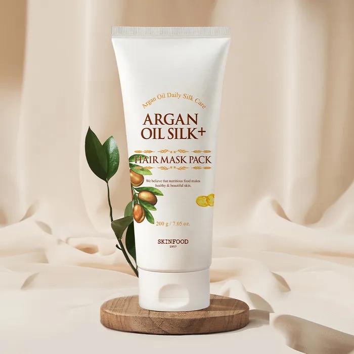 [Vegan Hair Care] Argan Oil Silk Plus Hair Mask Pack