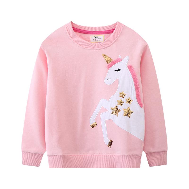 Jumping Meters 2-7T Dinosaurs Boys Sweatshirts Animals Print Long Sleeve Baby Hooded Sport Shirts Autumn Spring Clothes