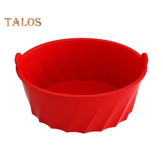 

Многоразовая силиконовая подкладка для медленноварки, безопасные решения для приготовления пищи, пищевая антипригарная поверхность, аксессуар для кастрюли красный