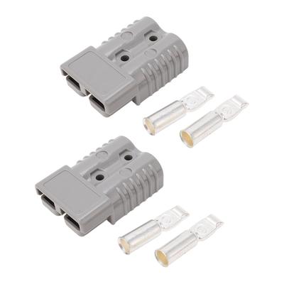 2 Stück Batterie-Schnelltrennstecker mit Anschlusskabelbaum-Stecker-Anschluss-Kit 175A 600V