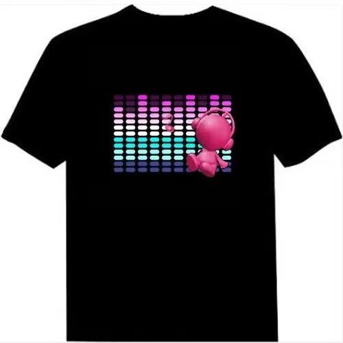 Music Themed Stylish Graphic TShirt Casual Daily Short Sleeve Tee Unique Audio Spectrum Charging Icon Guitar EleUnisext Design