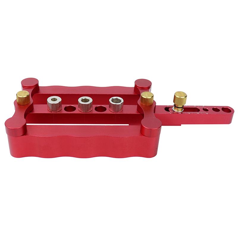 Vertical Woodworking Drill Guide: 3-in-1 Hole Opener for Dowel, Tenon, and Stick Jointing