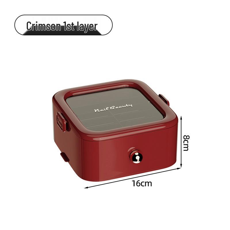 

Коробка для хранения и демонстрации нейл-арта ручной работы для средних и длинных типсов