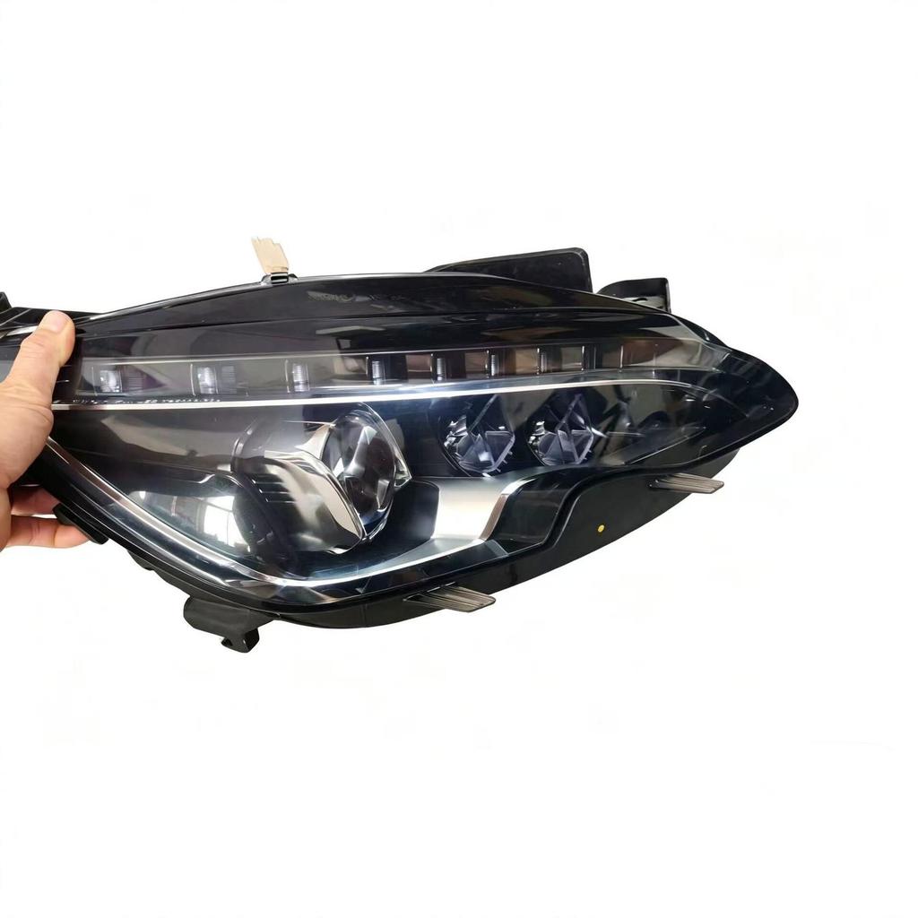 LED Headlight Assembly for Peugeot 308/408 - High-Spec PC Material
