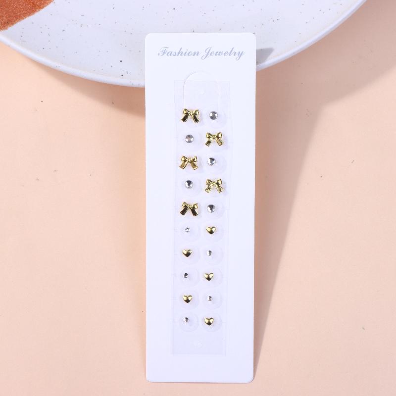 20Pcs/Sheet  Gilded Butterfly  Ear Point Stickers Ear Pressure Stick Acupuncture Auricular Ear Stickers Massage