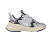 MLB Polyester New York Yankees Fashion Simple Comfortable Aesthetic Low-Top Kids Running Shoes Kids sneaker Silver 7ASHCB05N-50SID