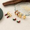 Trendy Chili Shaped Earrings Sturdy Stainless Metal Comfort Fit Ear Studs Jewelry For Women And Girls